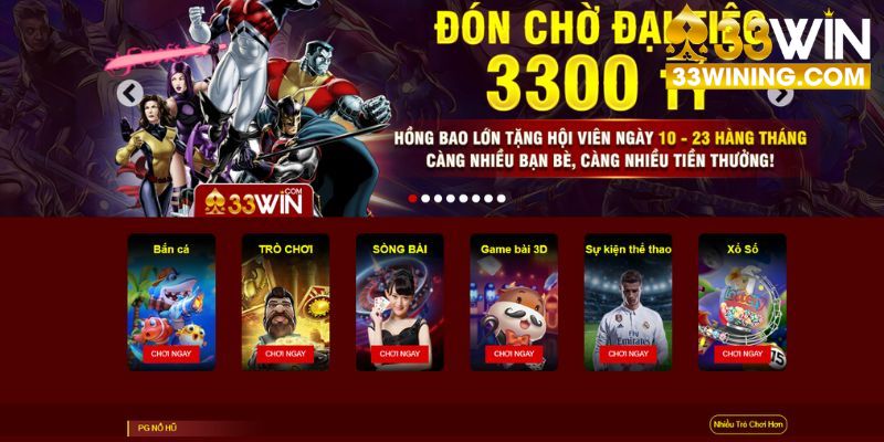 Sơ lược nhà cái 33Win với nhiều ưu điểm khủng